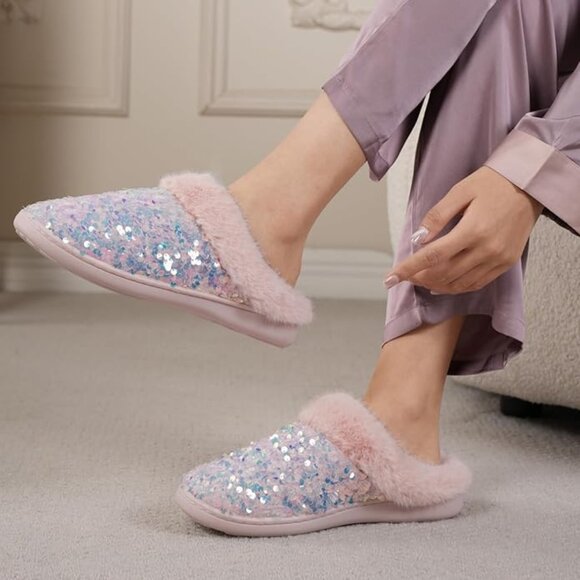 Women's Slippers Comfort Memory Foam Slippers - Picture 1 of 7